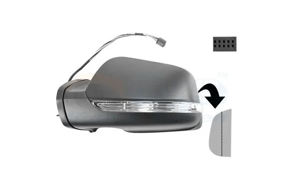 Dikiz Aynası Dış Sol Mercedes Vito Mixto 4x4 (639)(06.2003->)  ART M009.9086