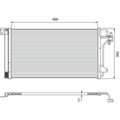 Klima Radyatörü  VALEO 814015