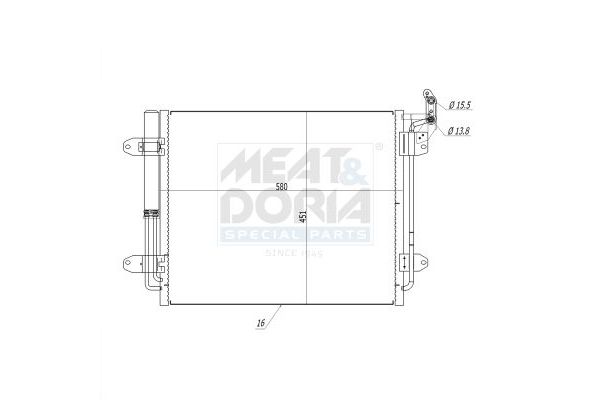 Klima Radyatörü  MAHER 19005