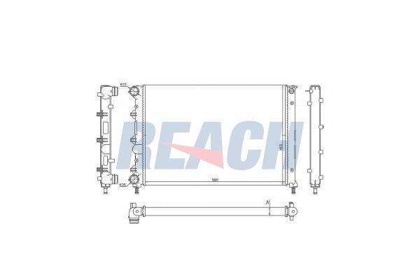 Su Radyatörü  RADISEN RR 60052
