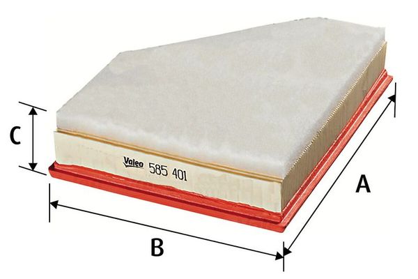 Hava Filtresi  BMW 3 Serisi Sedan (E90)(2004->)  VALEO 585401