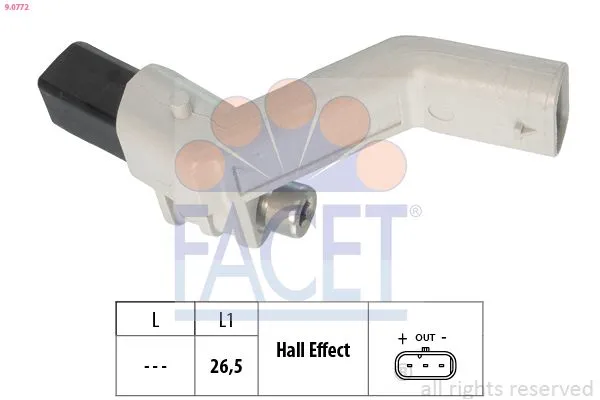 Krank Sensörü  Volkswagen Crafter Kamyonet (SZ)(09.2016->)  FACET 9.0772