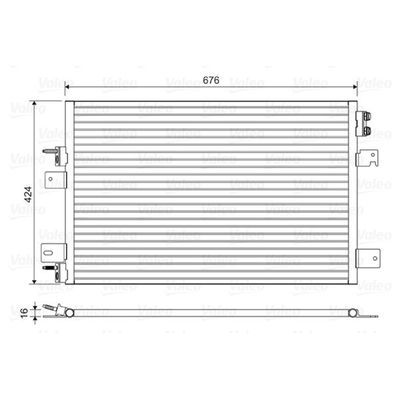 Klima Radyatörü  VALEO 814492