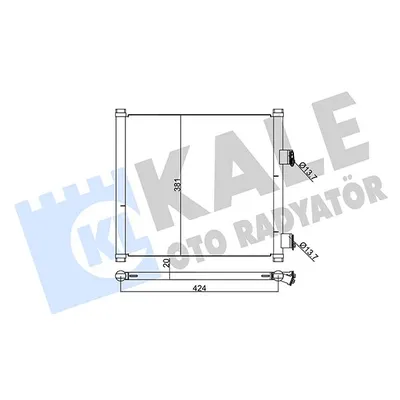Klima Radyatörü  Ford Streetka (CCS)(01.2003->)  KALE 345225