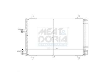 Klima Radyatörü  PSA ORJINAL 6455GY  6455GY 6455CP 00006455CP 6455FX 00006455FX 00006455GY