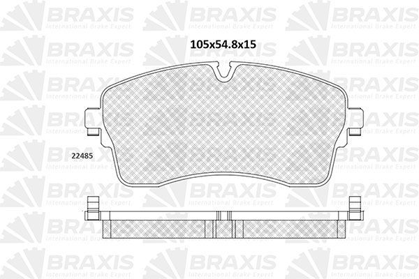 Fren Disk Balata Ön Land Rover Range Rover Evoque (2018->)  BRAXIS AA0875