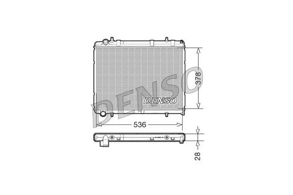 Su Radyatörü  DENSO DRM21035