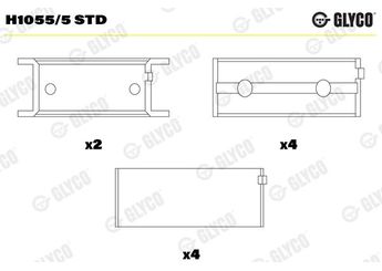 Ana Yatak (STD)  ŞAHİN AN 5217 STD  MD050360 MD026445 MD020381 MD973121