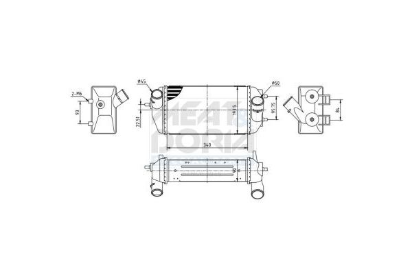 Turbo Radyatörü  VEKA 42-2110