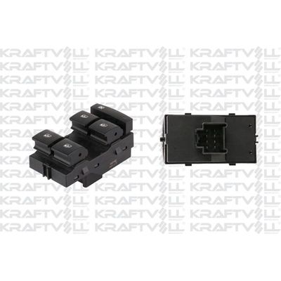 Cam Açma Düğmesi Ön Sol Chevrolet Cruze S.Wagon (2012->)  KRAFTVOLL 04050017