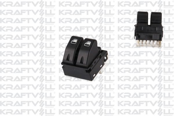 Cam Açma Düğmesi Ön Sol Fiat Strada (278)(1999->)  KRAFTVOLL 04050133