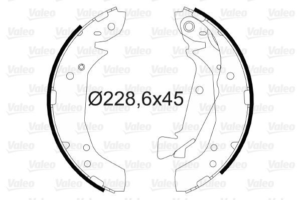 Fren Pabuçlu Balata Arka Kia Magentis (MS)(2001->)  VALEO 564187