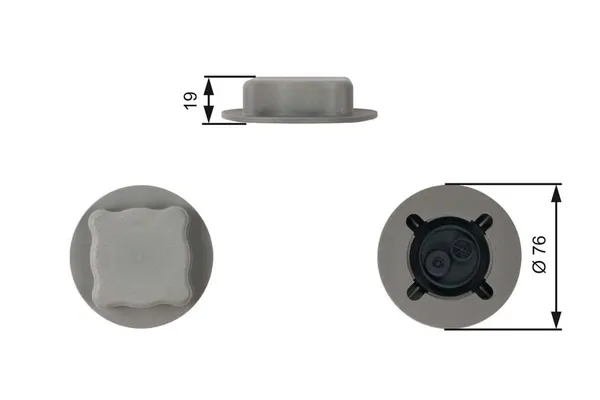 Radyatör Yedek Su Depo Kapağı  GATES RC206