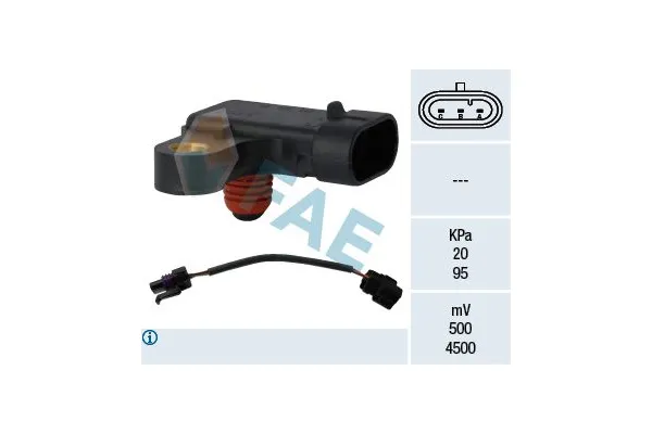 MAP Sensörü  OPEL ORJINAL 25184081