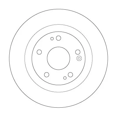 Fren Disk Ayna Arka Sağ ve Sol Honda Civic Sedan (FC)(10.2016->11.2021)  TRW DF6705