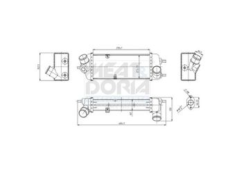 Turbo Radyatörü  MADE IN TAIWAN 595-4835  282712A401 282702A401 282702A451