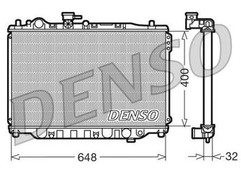 Su Radyatörü  DENSO DRM44007  DRM44007 F8B715200A FE4515200 FEDG15200