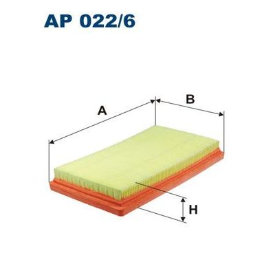 Hava Filtresi  FILTRON AP 022/6