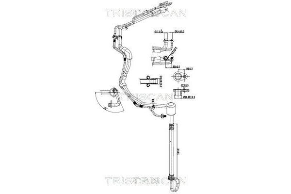 Klima Hortumu  PSA ORJINAL 6477R0