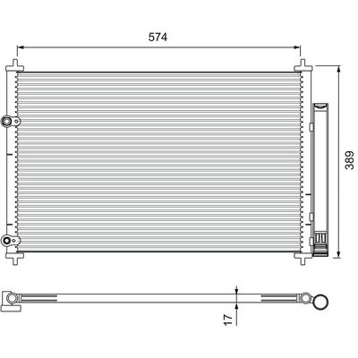 Klima Radyatörü  VALEO 814392