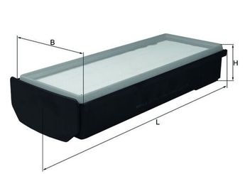 Hava Filtresi  MAHLE LX 2796/1  13718518111 13718510239 1371851239 8510239 8518111