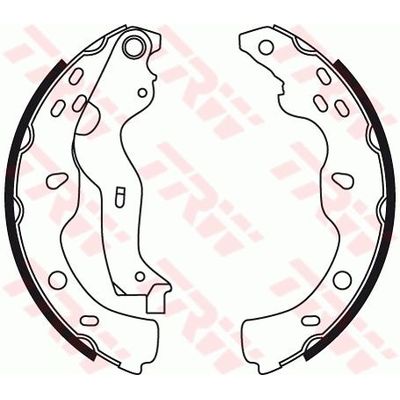 Fren Pabuçlu Balata Arka Suzuki SX4 (RW/EY)(2006->)  FIAT ORJINAL 71747587