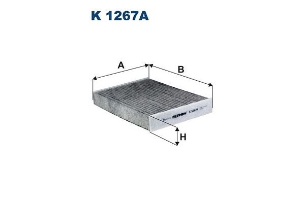 Polen Filtresi  Renault Scenic III (04.2009->)  FILTRON K 1267A