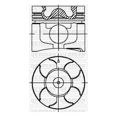 Piston  SONNE 465KR03800/03810