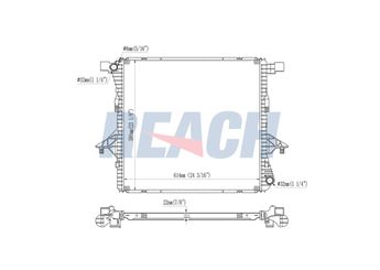 Su Radyatörü  MAHLE CR 509 000P  2H0121253A