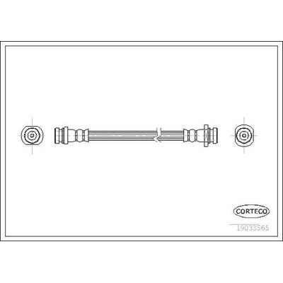 Fren Hortumu Arka Sağ veya Sol OSSCA 01218
