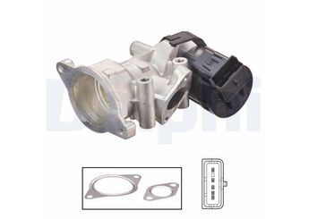 Egr Valfi  DELPHI EG10591-12B1  1807605 6M5Q9D475AA RE6M5Q9D475AA
