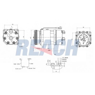Klima Kompresörü  Fiat Ducato Minibüs, Lüks (03.2002->)  PSA ORJINAL 6453G5