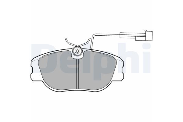 Fren Disk Balata Ön Fiat Egea (160)(1988->)  DELPHI LP875