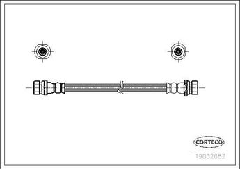 Fren Hortumu Arka Sağ veya Sol CORTECO 19032682  19032682 5873722000 5873722001 5873722100