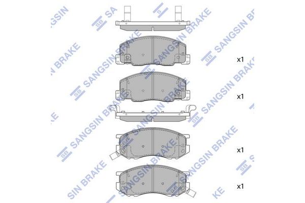 Fren Disk Balata Ön SANGSIN SP1433