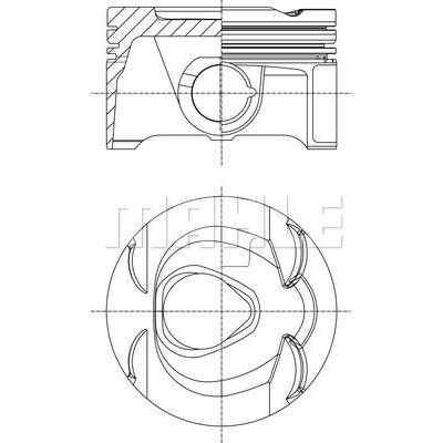 Piston (STD)  MOBIS 230412B600