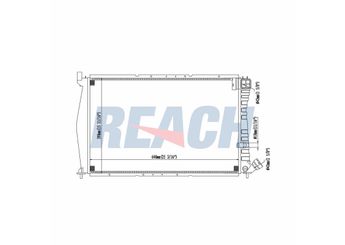 Su Radyatörü  PSA ORJINAL 1301SG  1301SG 1301SJ 1301Z6 1301Z8 1301JT 1301KK 1301SH 133122 1331A2 1331L4
