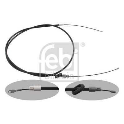 El Fren Teli Ön Sağ veya Sol Mercedes S -Serisi 4 Kapı (BM 220)(07.1998->)  FEBI BILSTEIN 34903