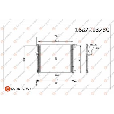 Klima Radyatörü  EUROREPAR 1682213280