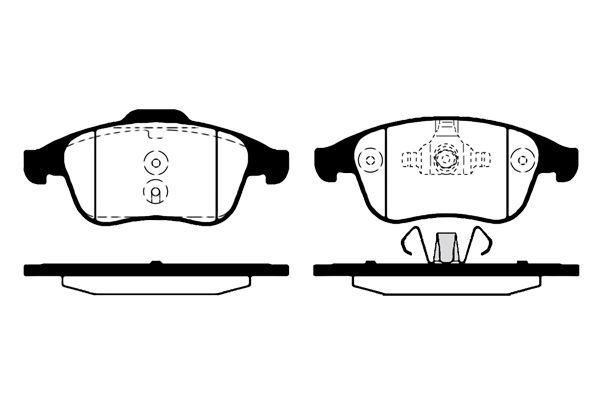 Fren Disk Balata Ön MOTRIO 8671095372