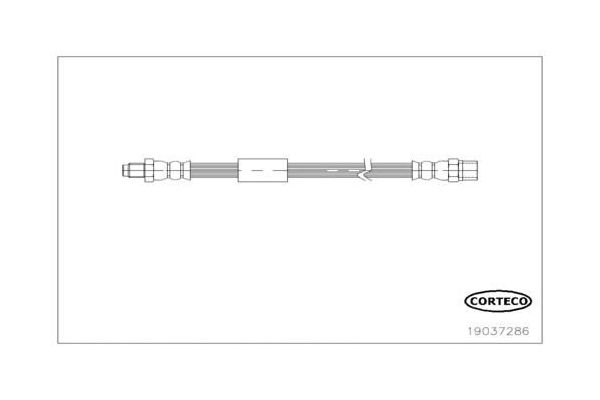Fren Hortumu Arka Sağ veya Sol BMW 7 Serisi (F01/F02/F04)(01.2009->)  CAVO C901 720A