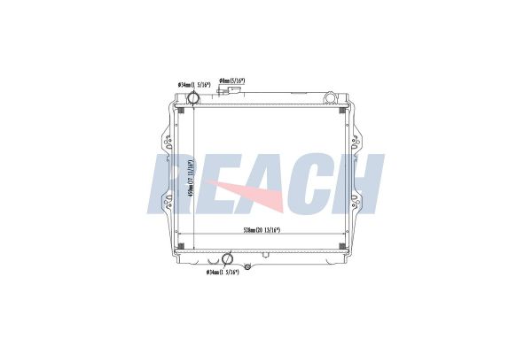 Su Radyatörü  RADISEN RR 64845