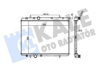 Su Radyatörü  MAHER 14527  25300 43000 43820 4B000 4B001 25310 43600 43610 43800 DMX102038 MB127772 MB169176 MB345342 MB356340 MB356341 MB356342 MB356378 MB605252 XB356340 133085
