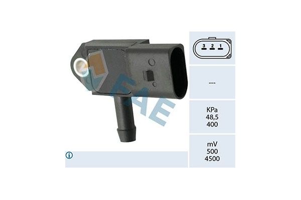 MAP Sensörü  Volkswagen T-Roc (A11)(09.2017->2021)  VOLKSWAGEN ORJINAL 04L906051B