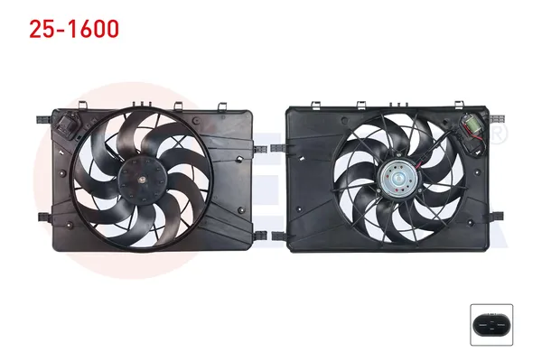 Radyatör Fan ve Motoru  Opel Insignia A (2008->)  VEKA 25-1600