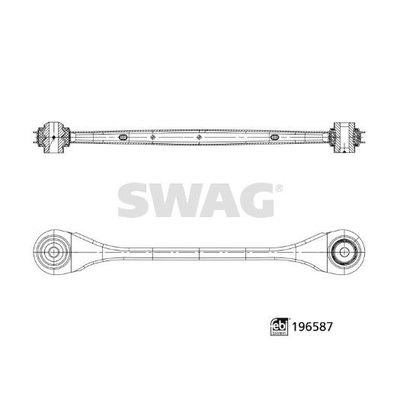 Salıncak Ön Alt Sağ veya Sol BMW X3 M Serisi (F97)(2019->)  SWAG 33 11 2252