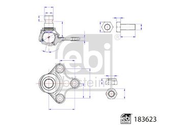 Rotil Alt Sağ veya Sol ORJİN 07820  9824626380 98 246 263 80