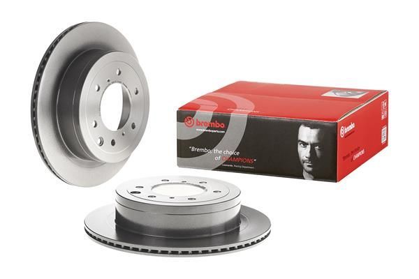 Fren Disk Ayna Arka Sağ ve Sol Mitsubishi Pajero (V80/V90)(2007->)  BREMBO 09.B637.11