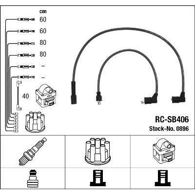 Buji Kablosu  NGK 0896