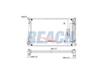 Su Radyatörü  ORİS MVW252034  4F0121251F 4F0.121.251 F